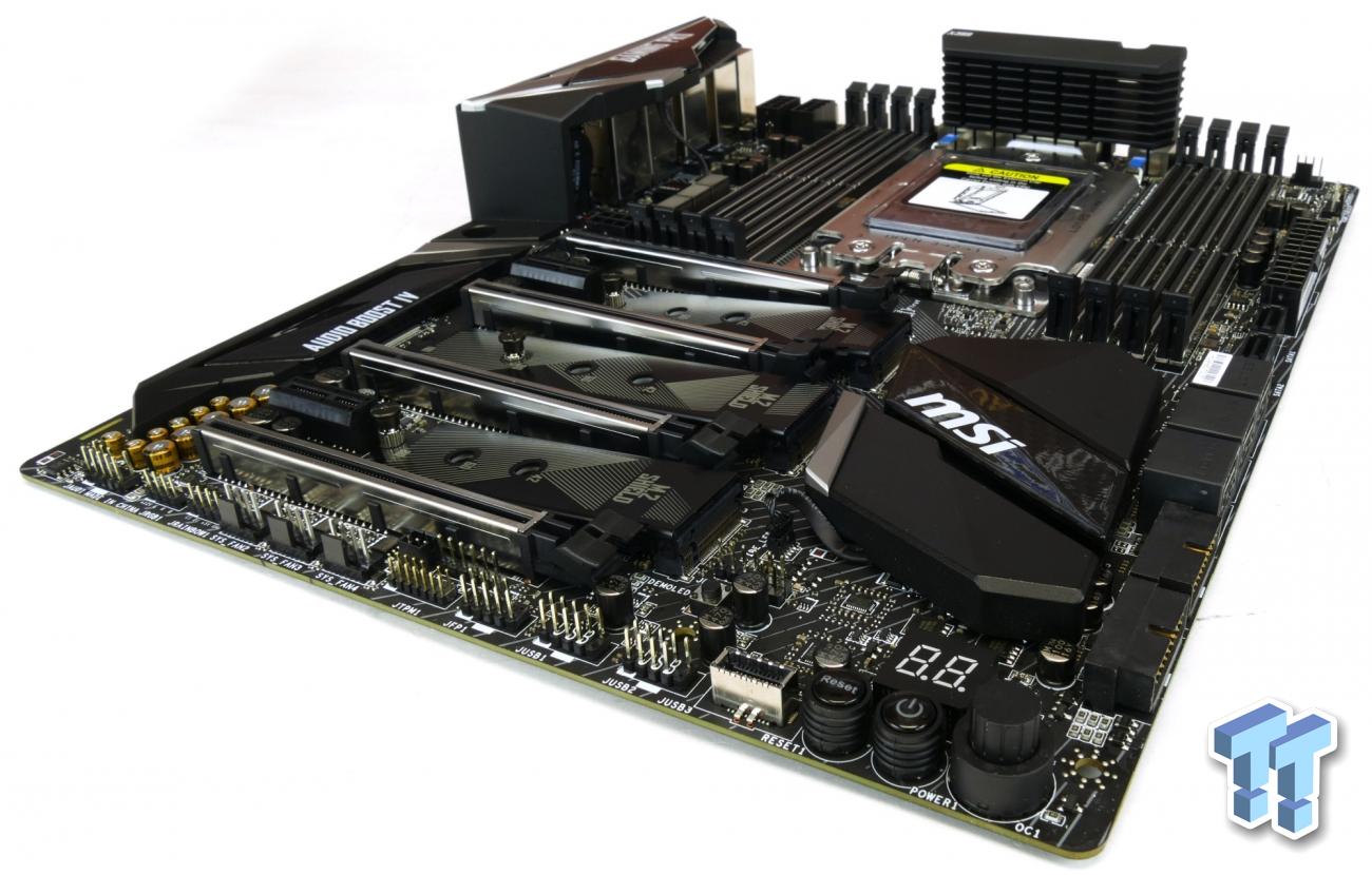 operatør Picket cigar MSI X399 GAMING PRO CARBON AC TR4 Motherboard Review