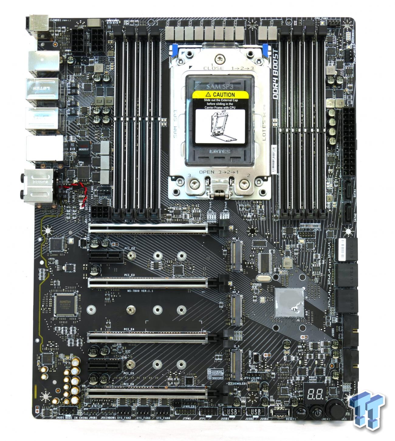 GAMING PRO CARBON TR4 Motherboard Review