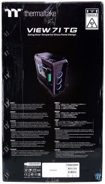 Boîtier PC Thermaltake View 71 TG – Tower Full-Tower Avec Fenêtres En Verre Trempé, Modularité & Refroidissement Avancé