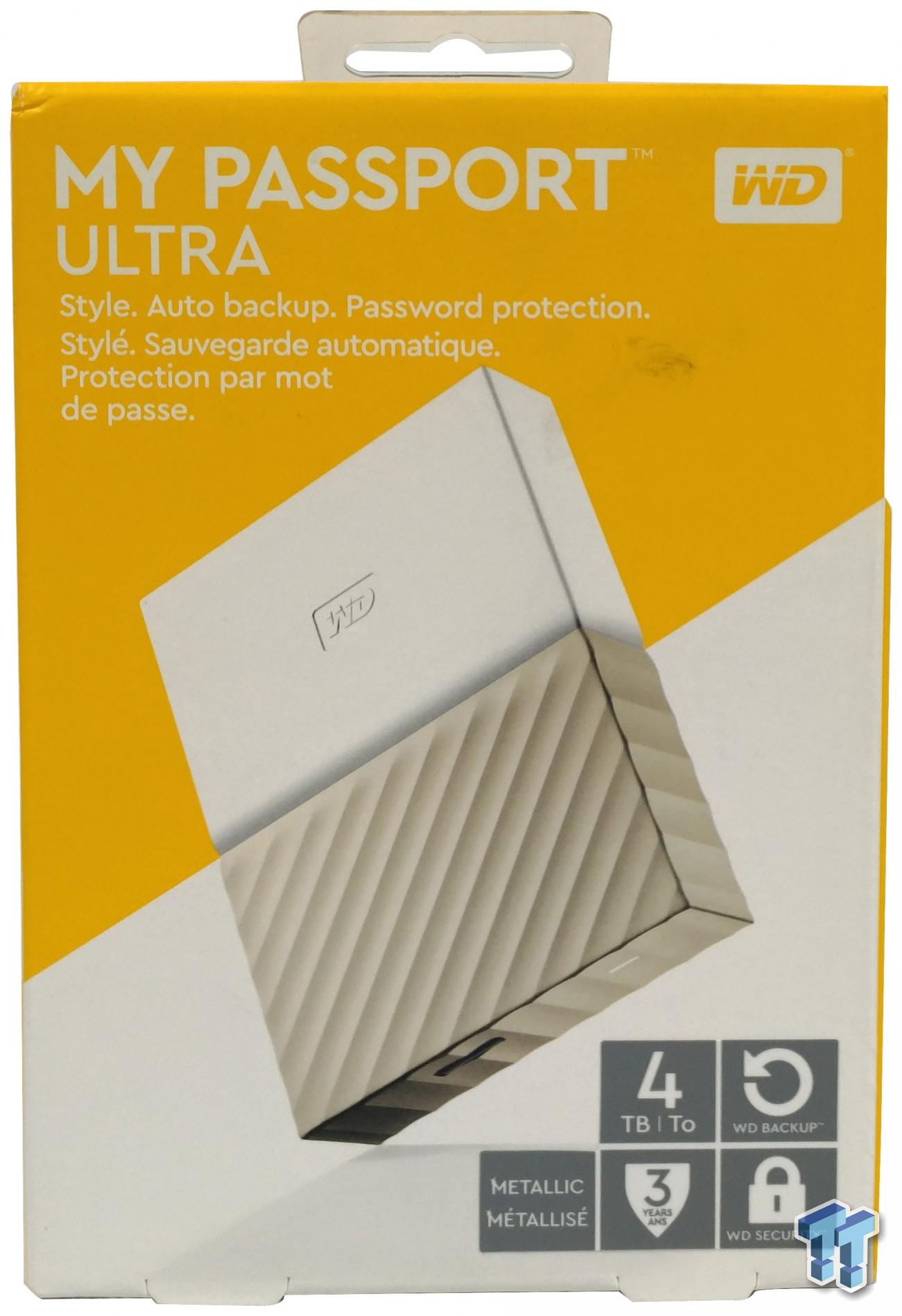 western digital my passport 4tb driver