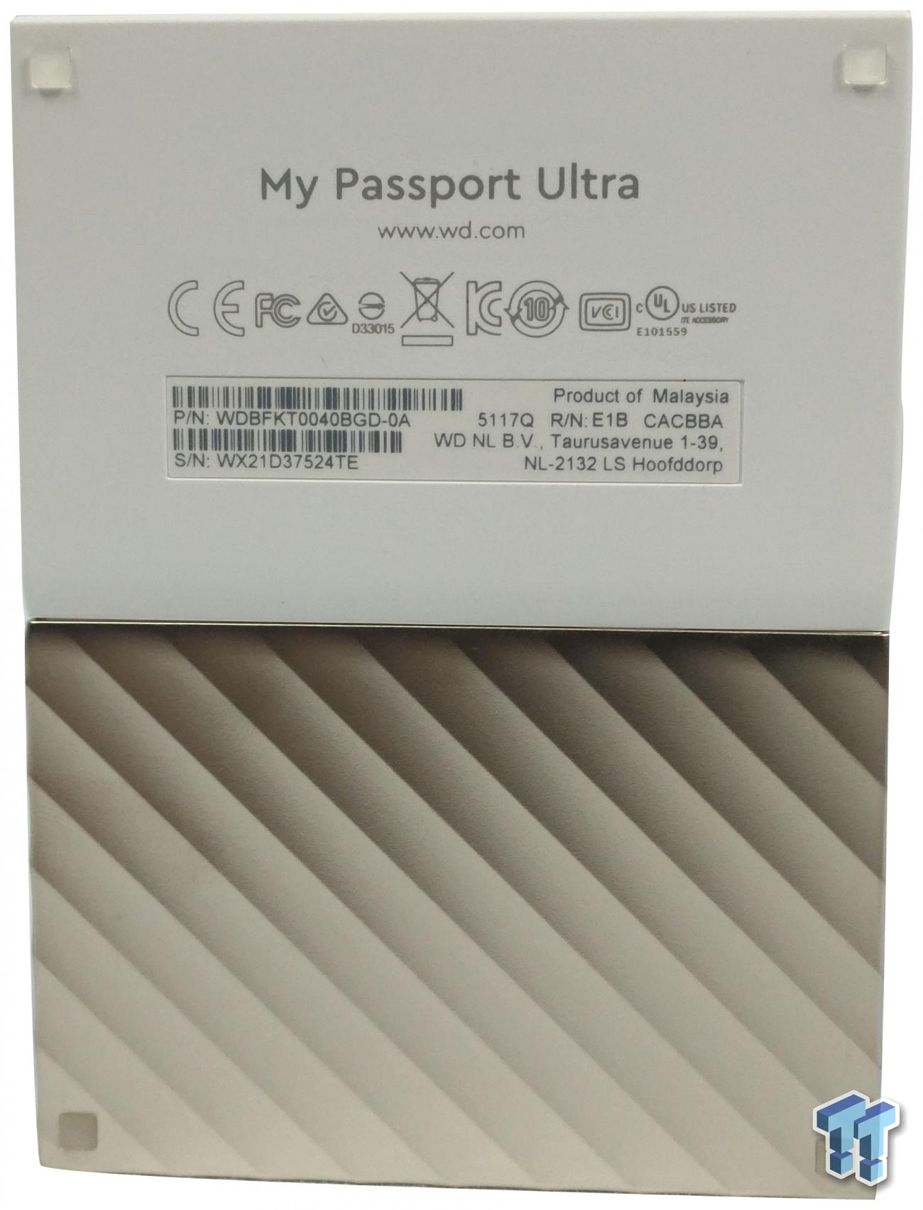 WD My Passport Ultra Review 