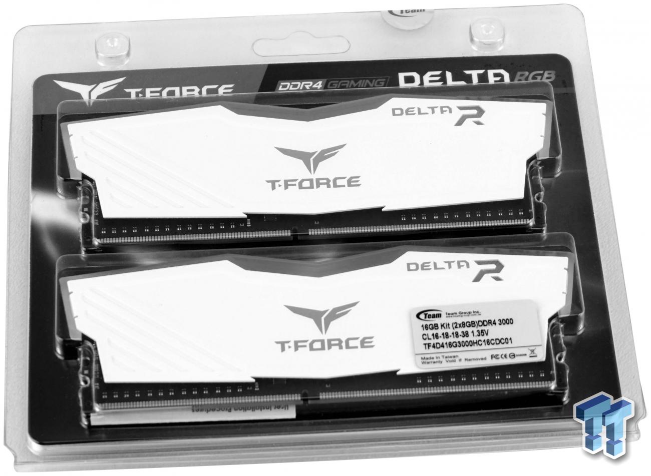 Team T-Force Delta RGB DDR4-3000 16GB RAM Kit