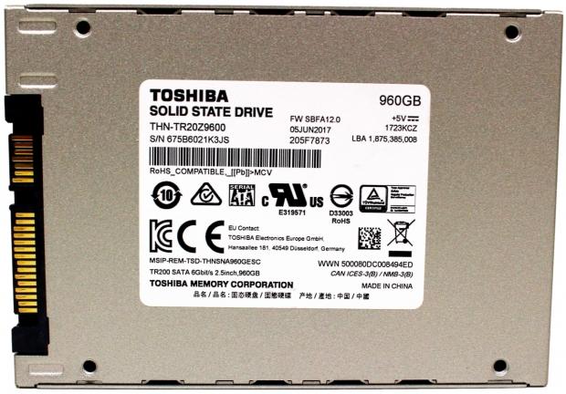 Toshiba hot sale ssd tr200