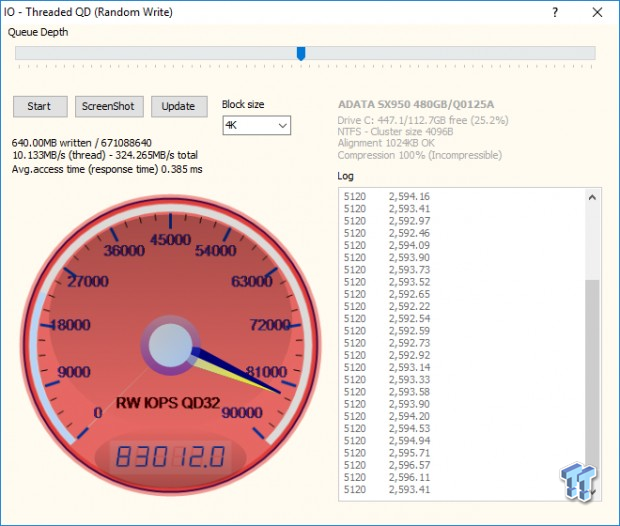 ADATA XPG SX950 480GB SATA III SSD Review 20