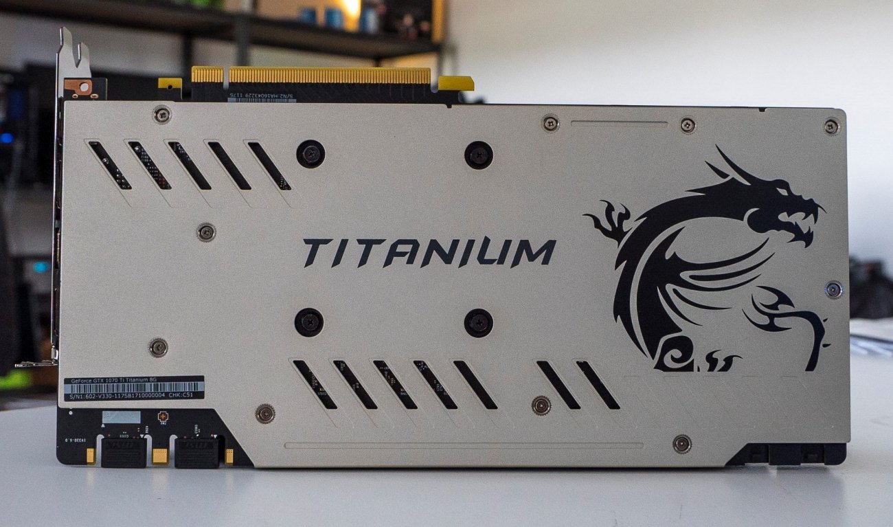 MSI's new GeForce GTX 1070 Ti Titanium 