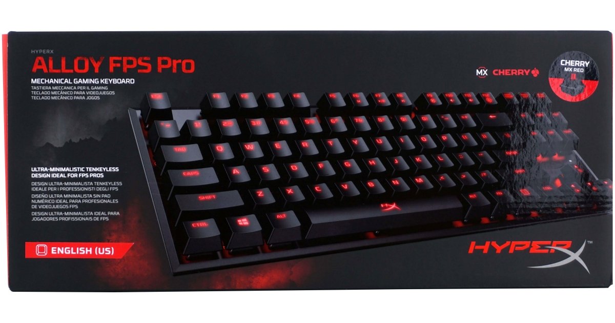 timer Specificiteit Beroep HyperX Alloy FPS Pro Mechanical Gaming Keyboard Review
