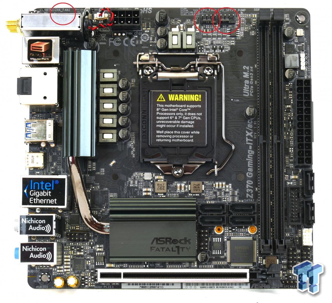ASRock Fatal1ty Z370 Gaming-ITX/ac Motherboard Review