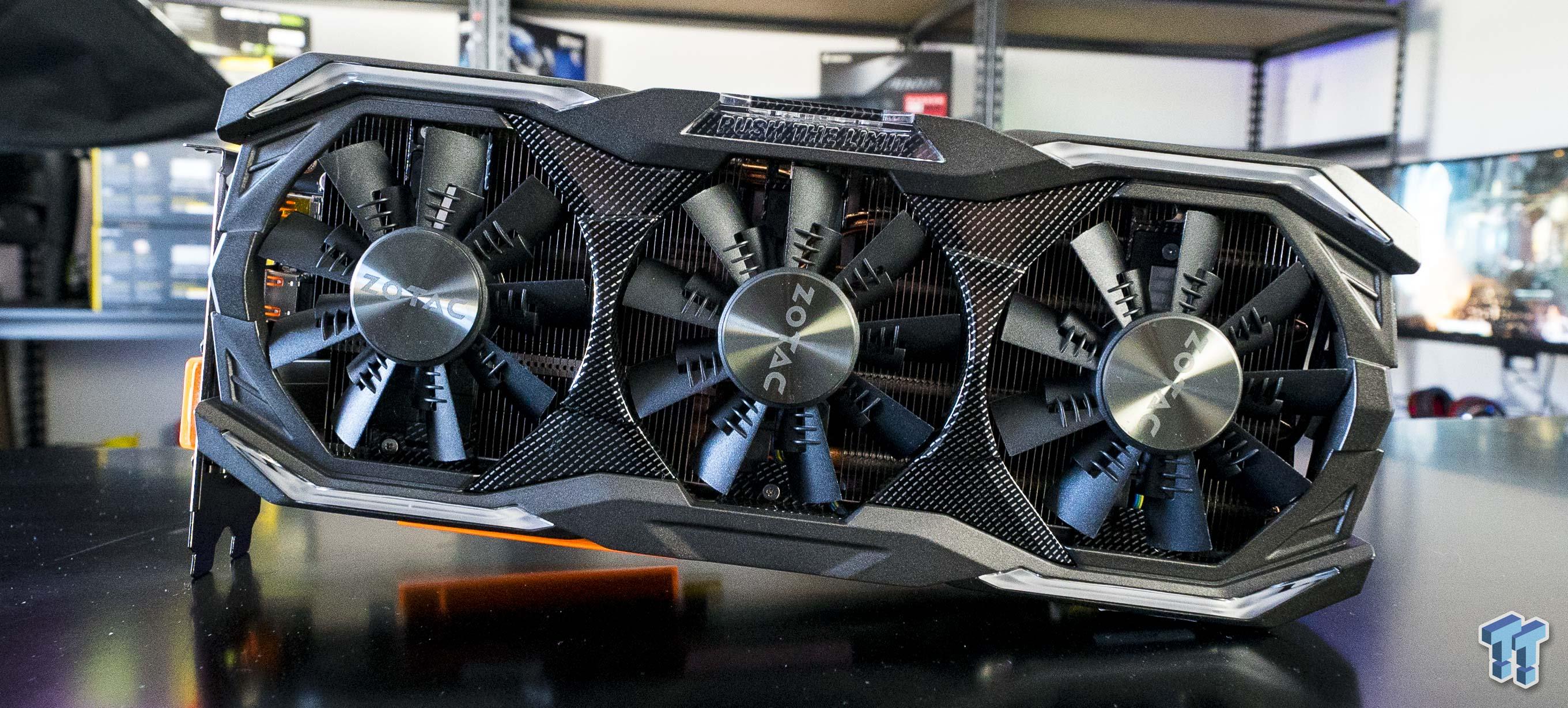 ZOTAC GeForce GTX 1070 Ti AMP! Extreme Graphics Card Review