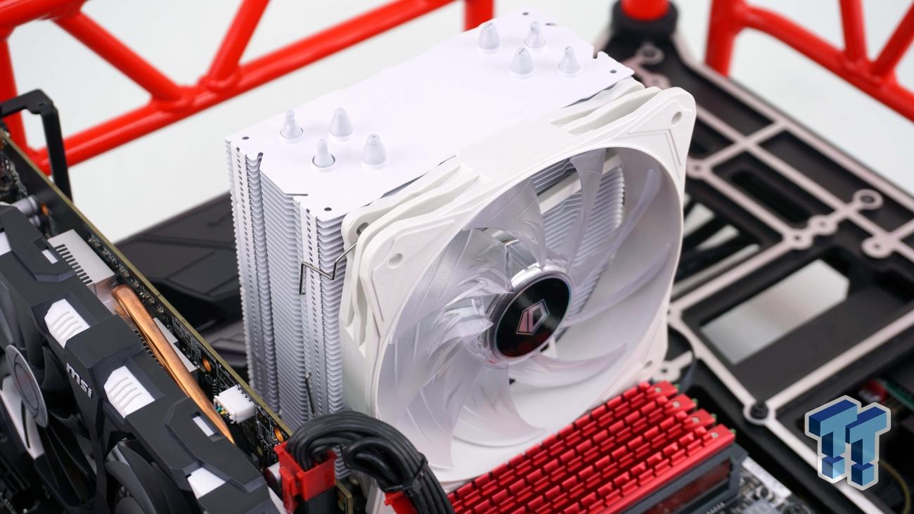 Id Cooling Se 214l Snow Edition Cpu Cooler Review Tweaktown