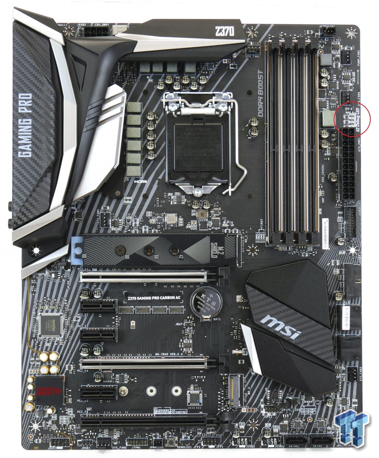 MSI Z370 Gaming Pro Carbon AC System Build Guide