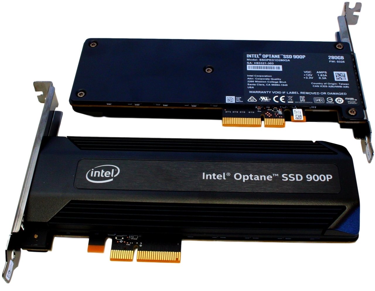 Intel Optane SSD 900P 280GB & 480GB AIC NVMe PCIe SSD Review