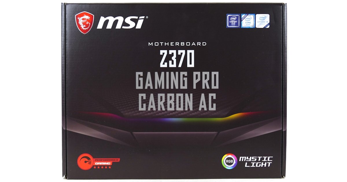 MSI Z370 GAMING PRO CARBON Motherboard Review