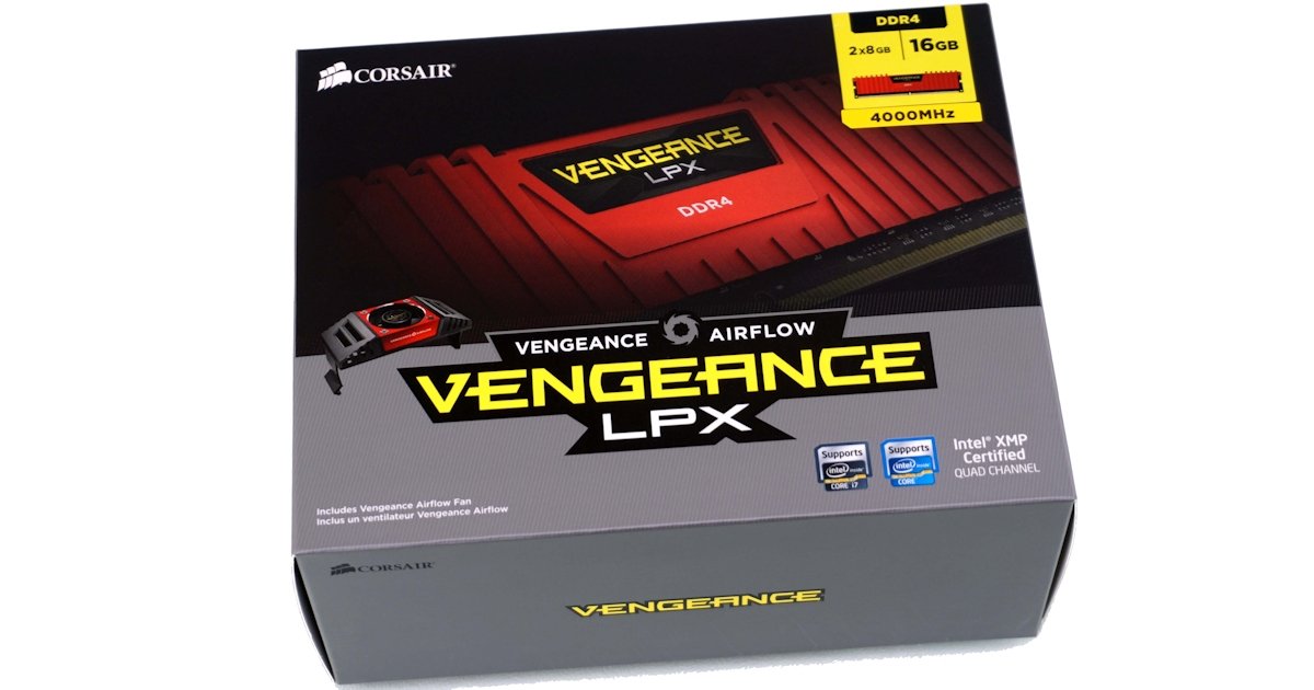Corsair Vengeance LPX DDR4-4000 16GB Memory Kit Review
