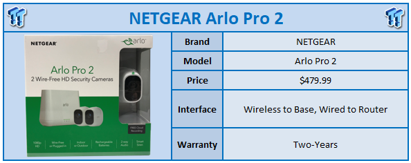 NETGEAR Arlo Pro 2 1080p Security Camera Review