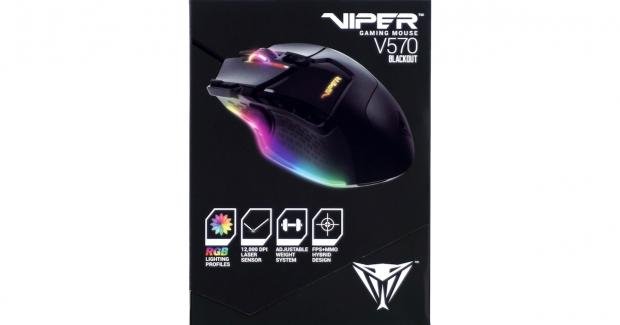 Patriot Viper V570 Blackout Gaming Mouse
