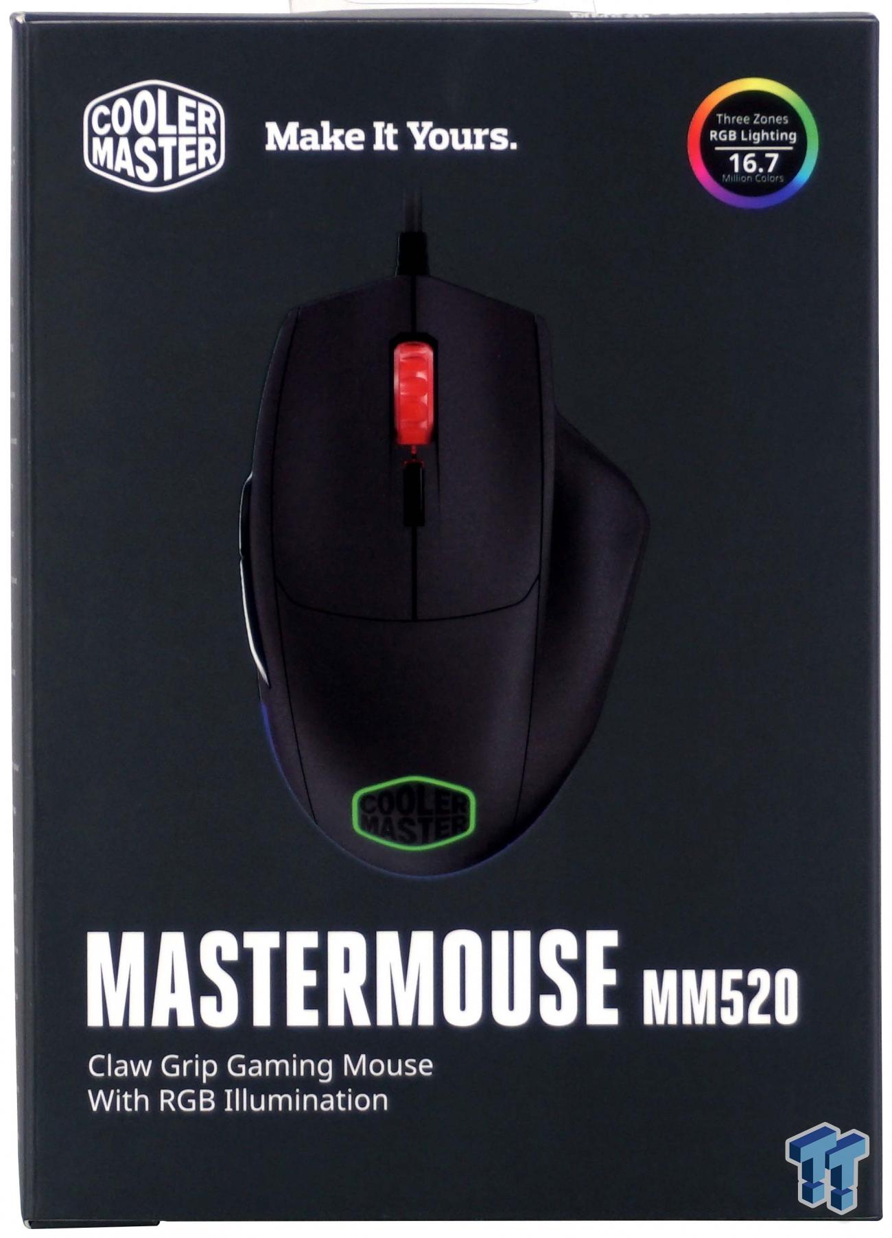 Cooler Master MasterMouse MM520 RGB Ergonomic Gaming Mouse