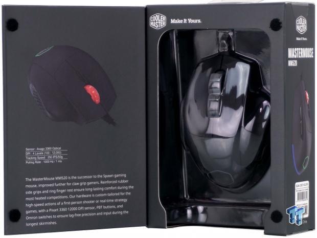 Cooler Master MasterMouse MM520 Gaming Mouse Review