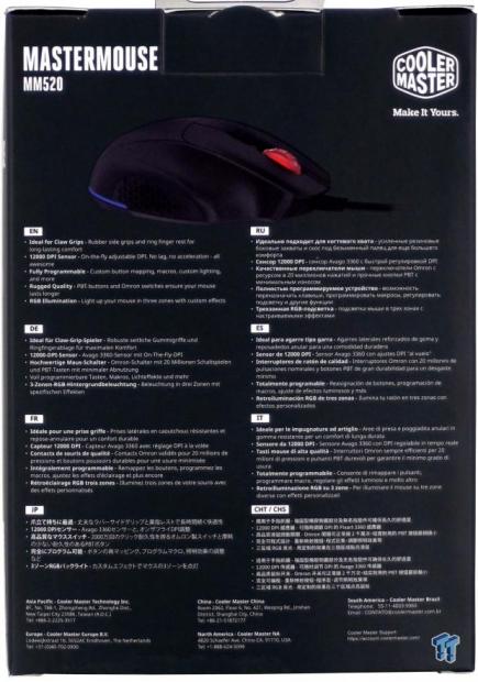 Cooler Master MasterMouse MM520 Gaming Mouse Review 05