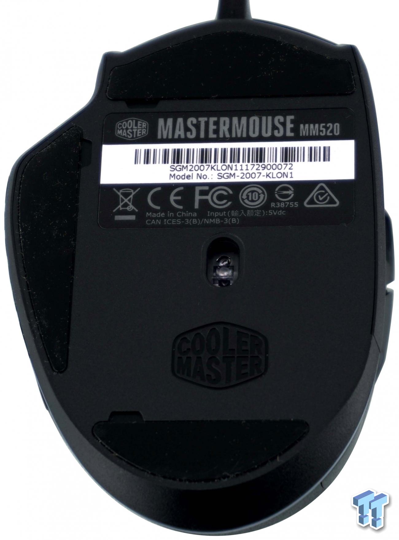 Souris gamer Cooler Master MasterMouse MM520 - Cooler Master