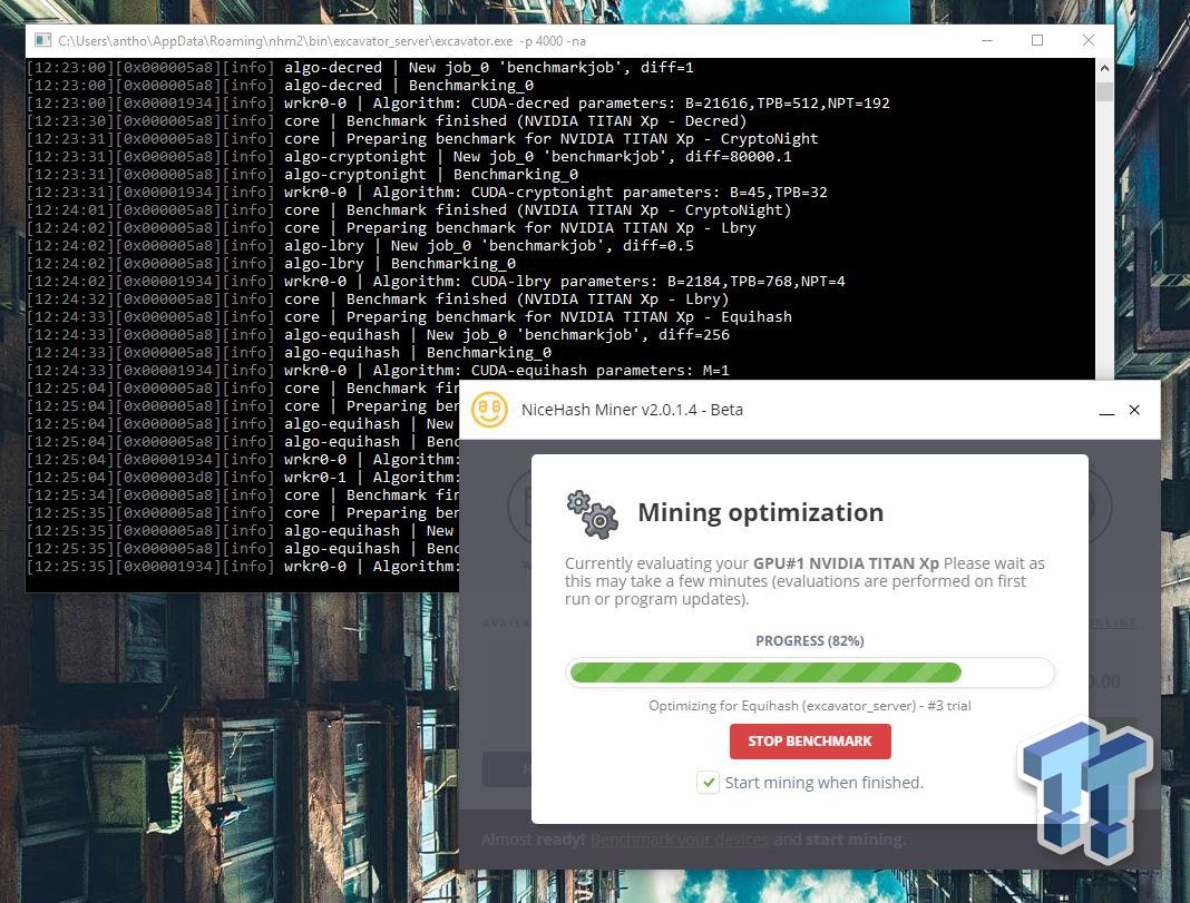 Open enlarged image Guide to using NiceHash to Mine Cryptocurrency 05