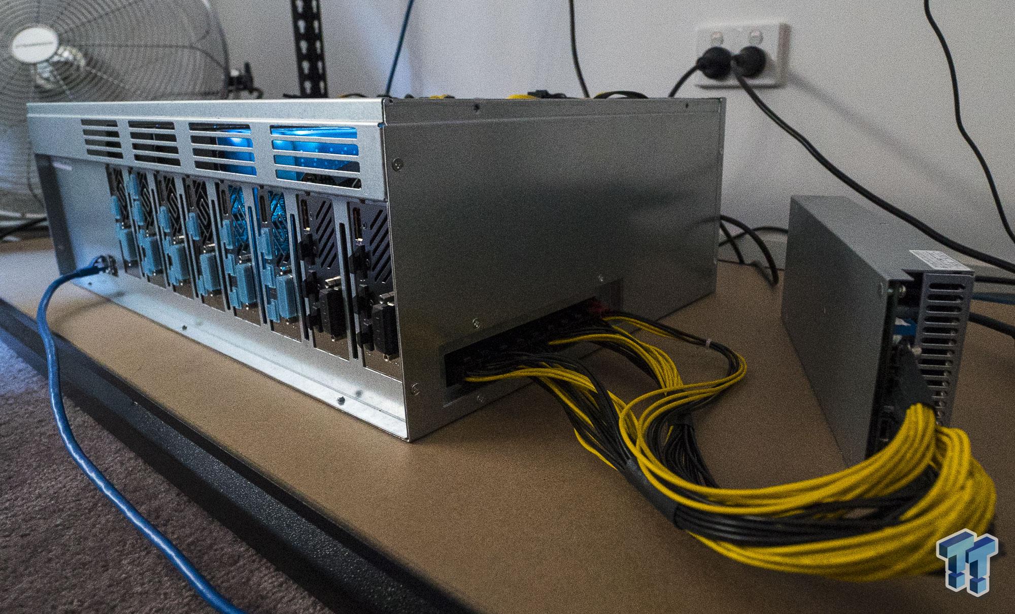 MiningSky 8-GPU Mining Rig V1 Review