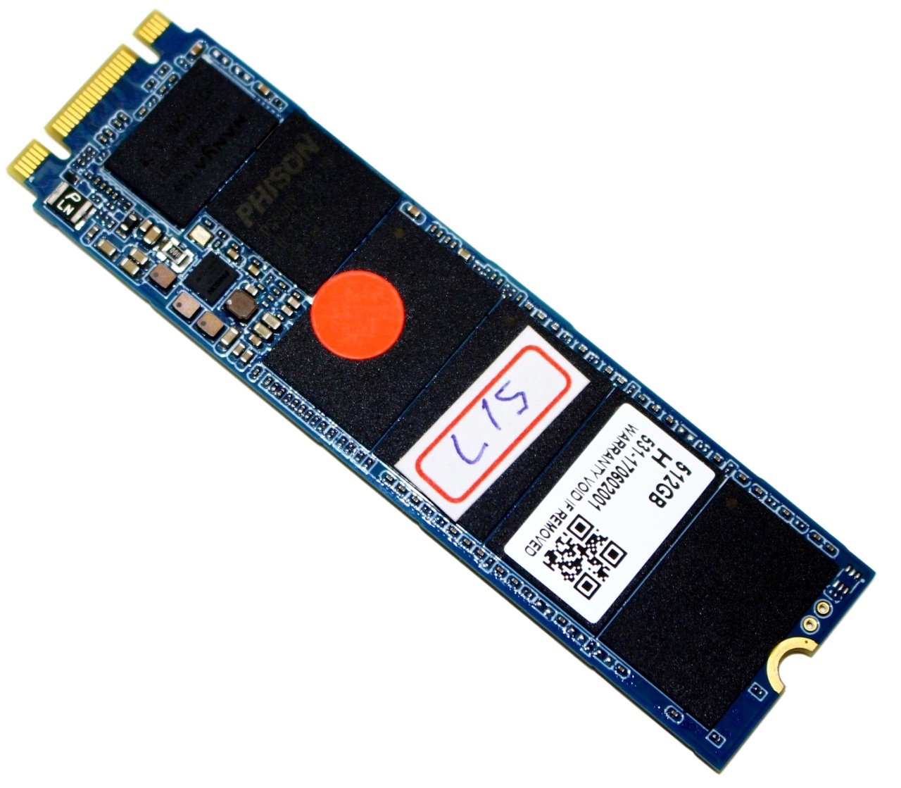 PHISON SSD 512GB M.2 M2(Type2280)