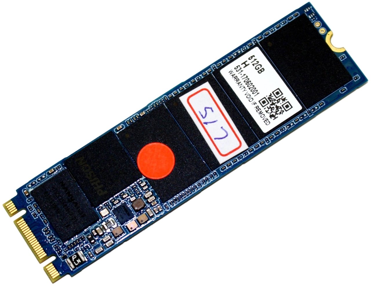 Phison E8 512GB M.2 NVMe PCIe SSD Preview