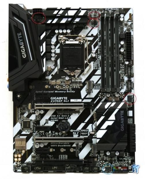 Negro GIGABYTE Intel 1151 Socket Z370 Chipset XP SLI D4 ATX Placa base 