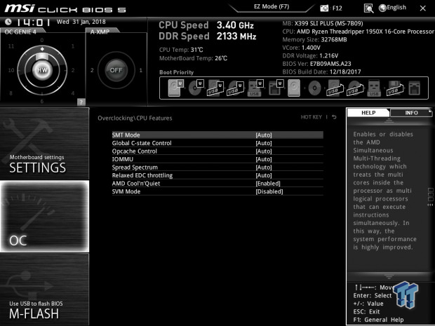 MSI X399 GAMING PRO CARBON AC (AMD X399) Motherboard Review 49 MSI X399 GAMING PRO CARBON AC (AMD X399) Motherboard Review 49