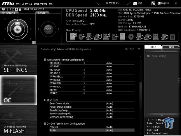 MSI X399 GAMING PRO CARBON AC (AMD X399) Motherboard Review | TweakTown