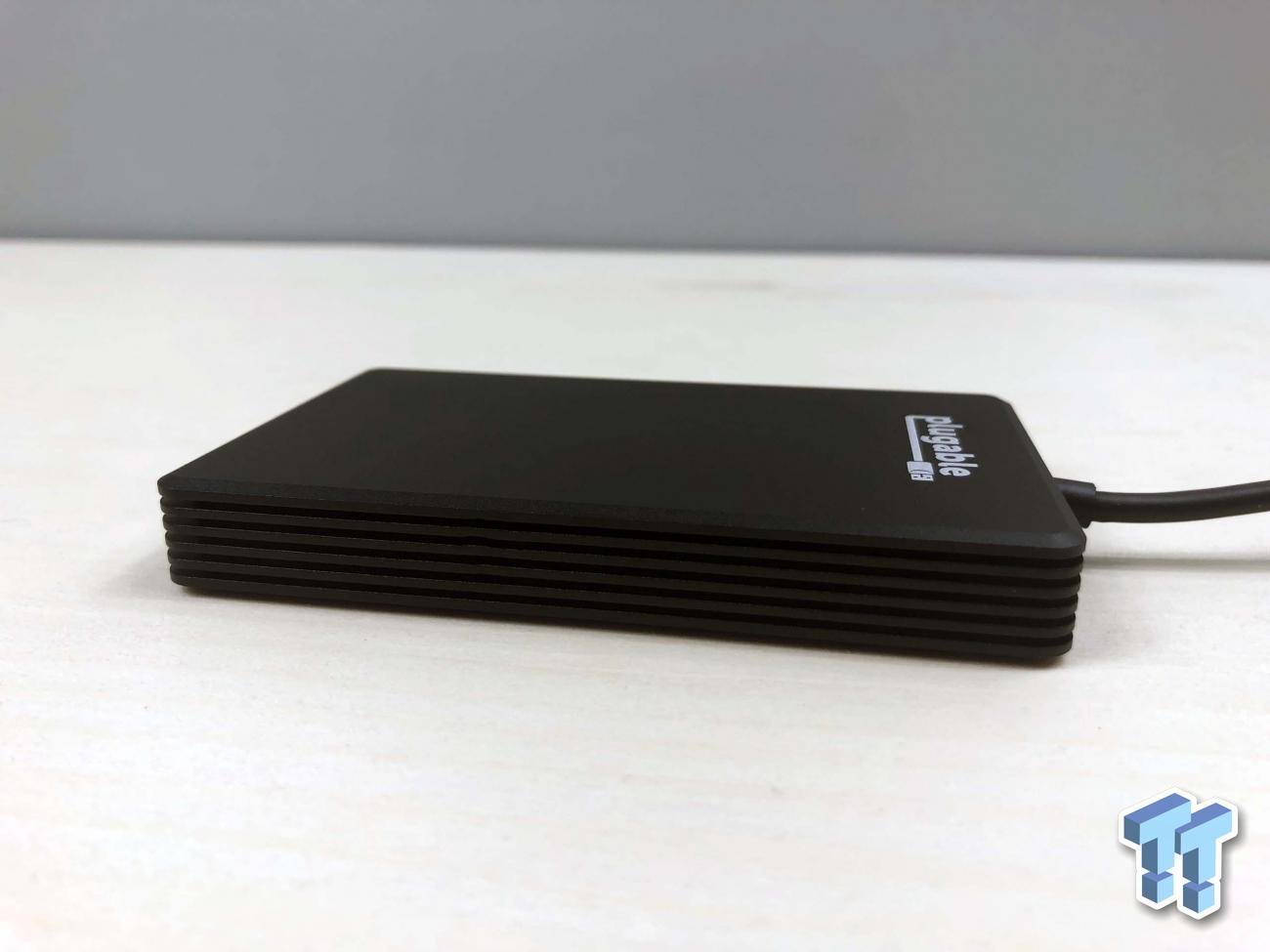 Plugable Thunderbolt 3 NVMe SSD Review