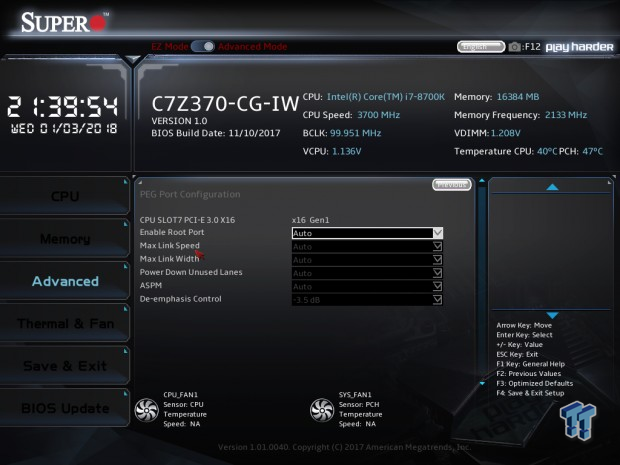 SuperMicro C7Z370-CG-IW (Intel Z370) Motherboard Review 32