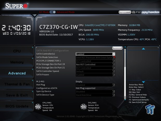 SuperMicro C7Z370-CG-IW (Intel Z370) Motherboard Review 33