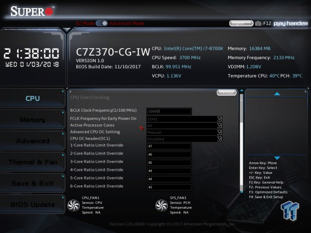 SuperMicro C7Z370-CG-IW (Intel Z370) Motherboard Review 43