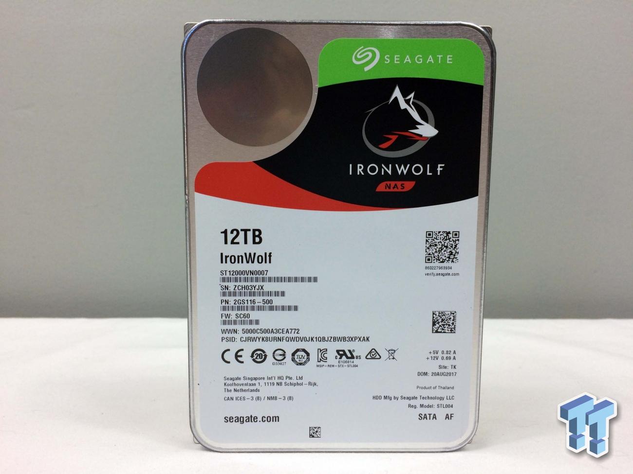 Seagate IronWolf Pro NAS HDD 12TB Review 