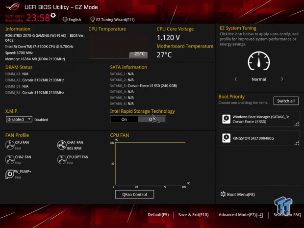 Asus Rog Strix Z370 G Gaming Wi Fi Ac Intel Z370 Review Tweaktown