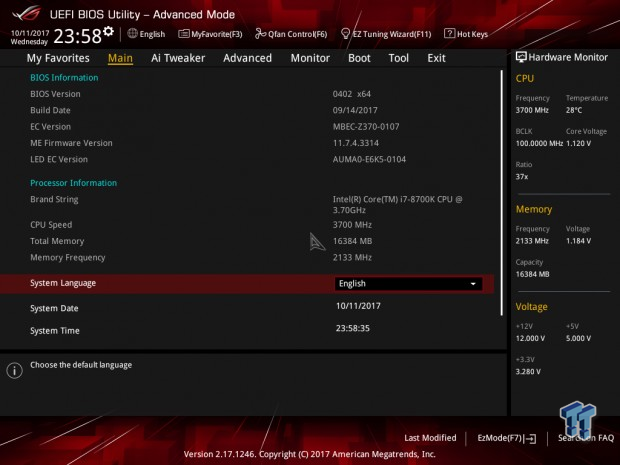 Asus Rog Strix Z370 G Gaming Wi Fi Ac Intel Z370 Review Tweaktown