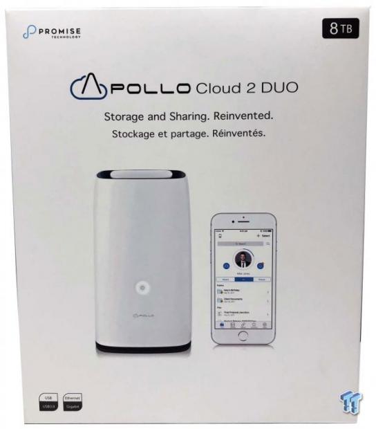 Promise Apollo Cloud 2 Duo 8tb Review Tweaktown