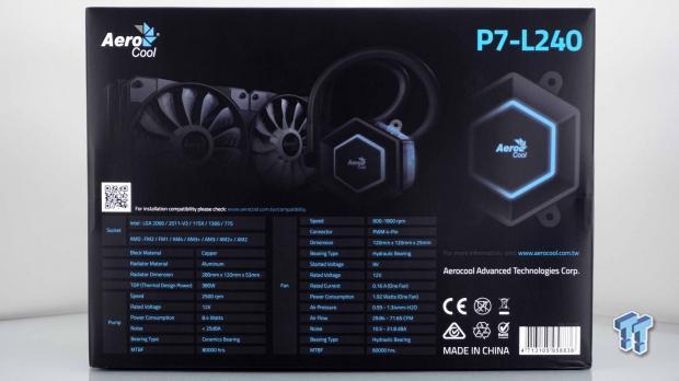AeroCool P7-L240 RGB CPU Liquid Cooler Review 05