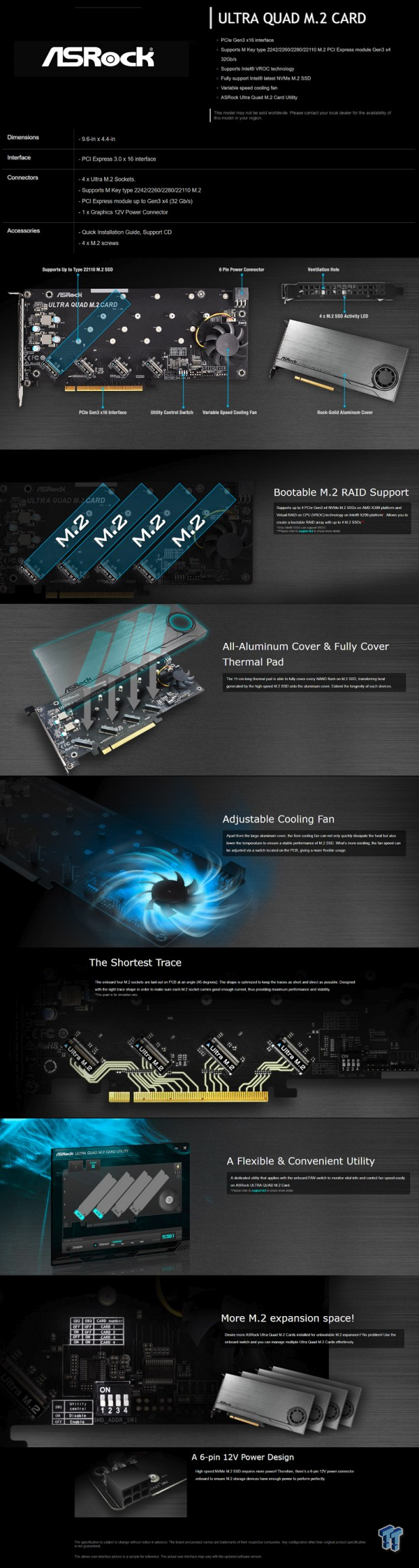 ASRock Ultra Quad M.2 Card 16-lane AIC Review 99 ASRock Ultra Quad M.2 Card 16-lane AIC Review 99