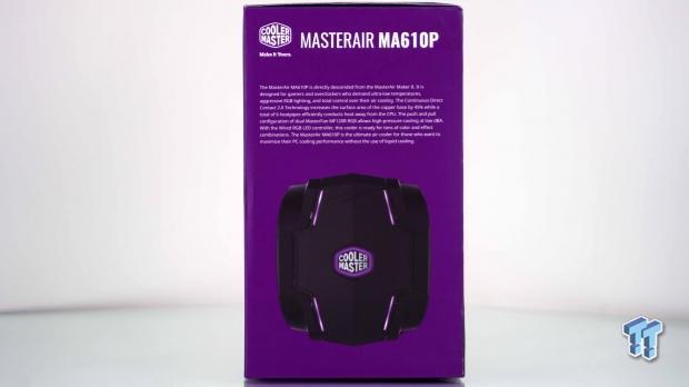 Cooler Master MASTERAIR MA610P CPU Cooler Review 03