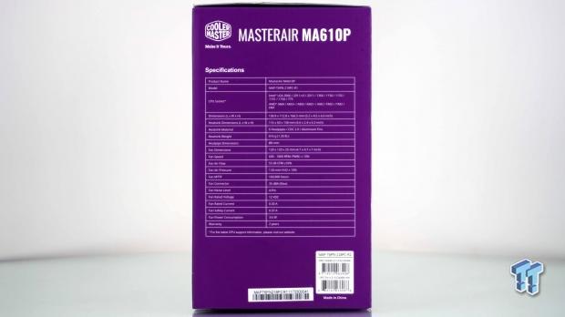 Cooler Master MASTERAIR MA610P CPU Cooler Review 05