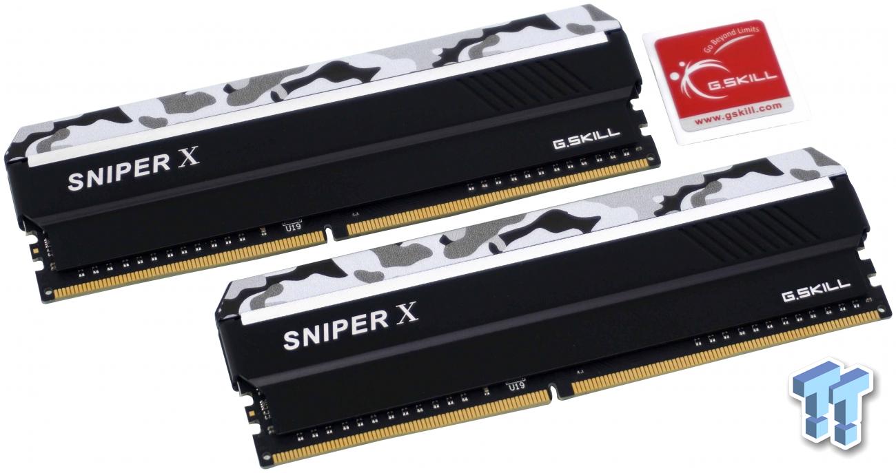 G.Skill Sniper X DDR4-3200 16GB Dual-Channel Memory Review 