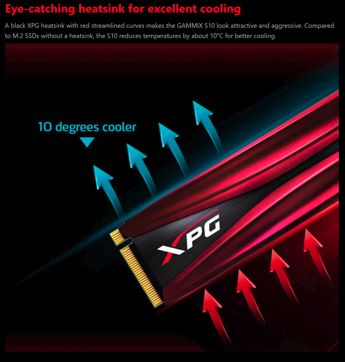 Adata xpg deals gammix s10