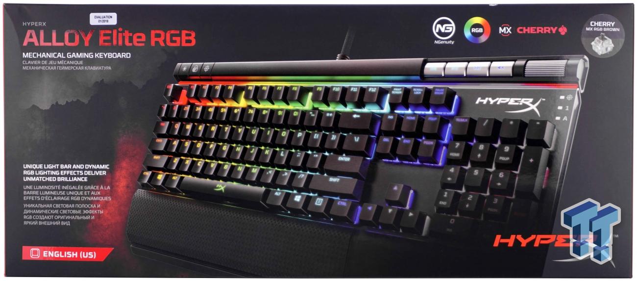 En smule Mælkehvid Citere HyperX Alloy Elite RGB Mechanical Gaming Keyboard Review