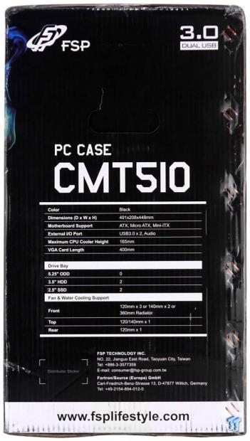 FSP CMT510 RGB Mid-Tower Chassis Review 03