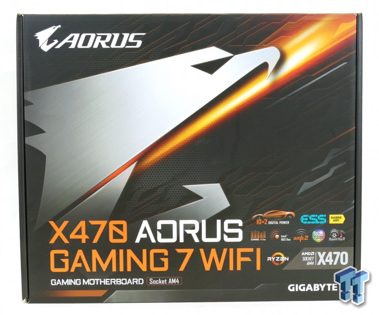Gigabyte X470 Aorus Gaming 7 Wifi Motherboard Review Tweaktown