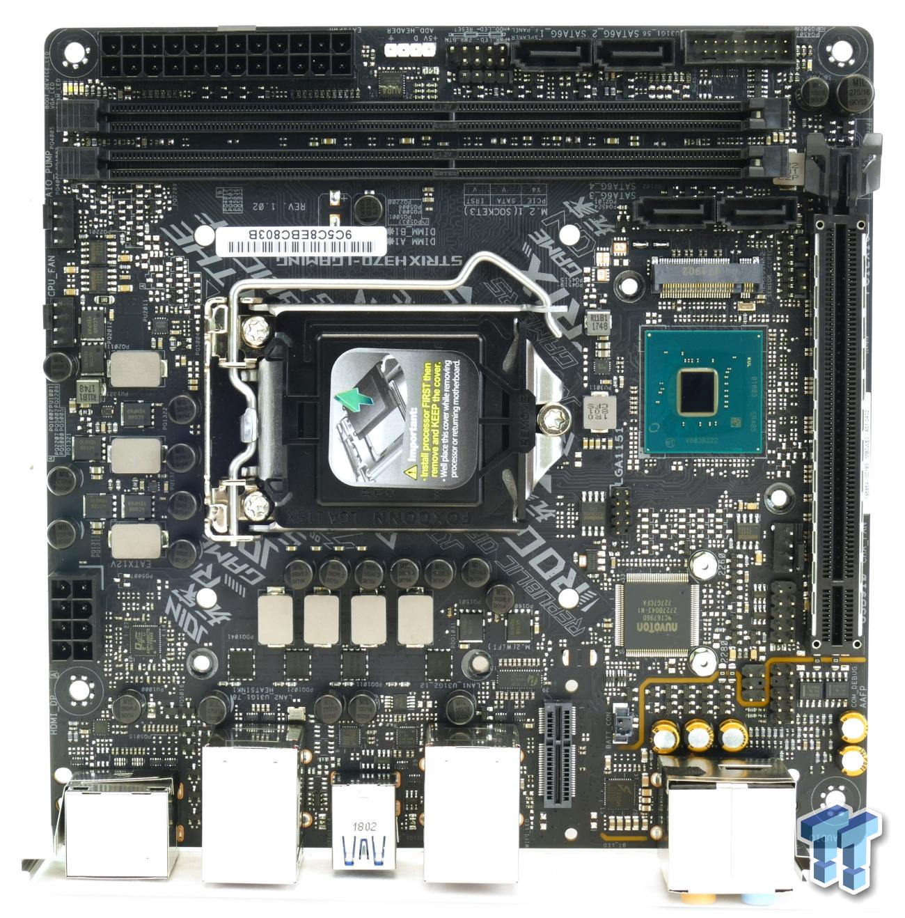 Asus Strix H370 I Gaming Intel H370 Motherboard Review Tweaktown