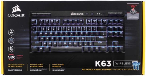 Corsair K63 Wireless Mechanical Gaming Keyboard Review | TweakTown