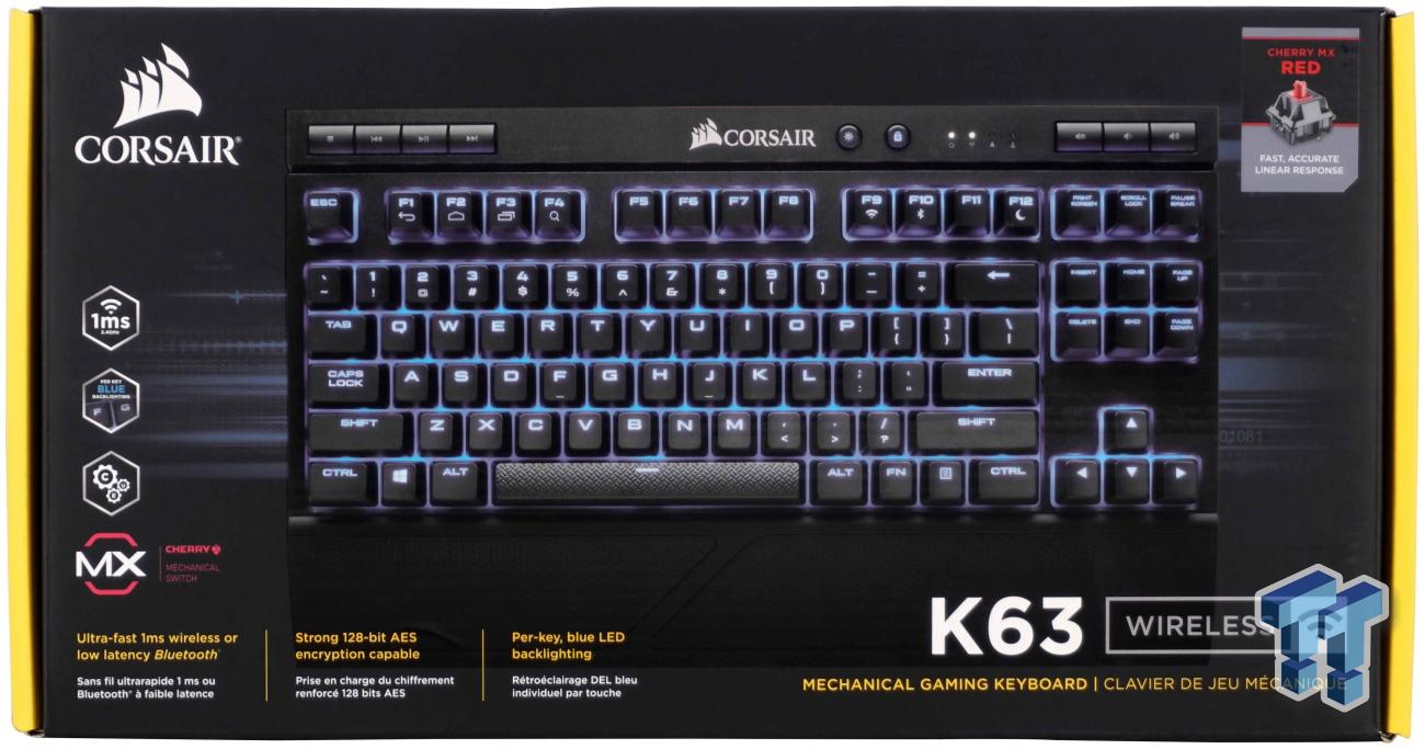 konsulent Af storm Colonial Corsair K63 Wireless Mechanical Gaming Keyboard Review